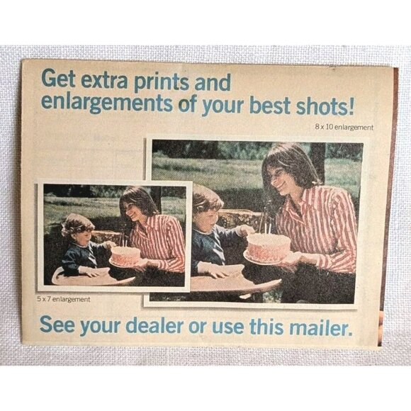 Polaroid Ephemera Print Mount Photograph Order Form Warranty Card Picture Vtg - Picture 7 of 14